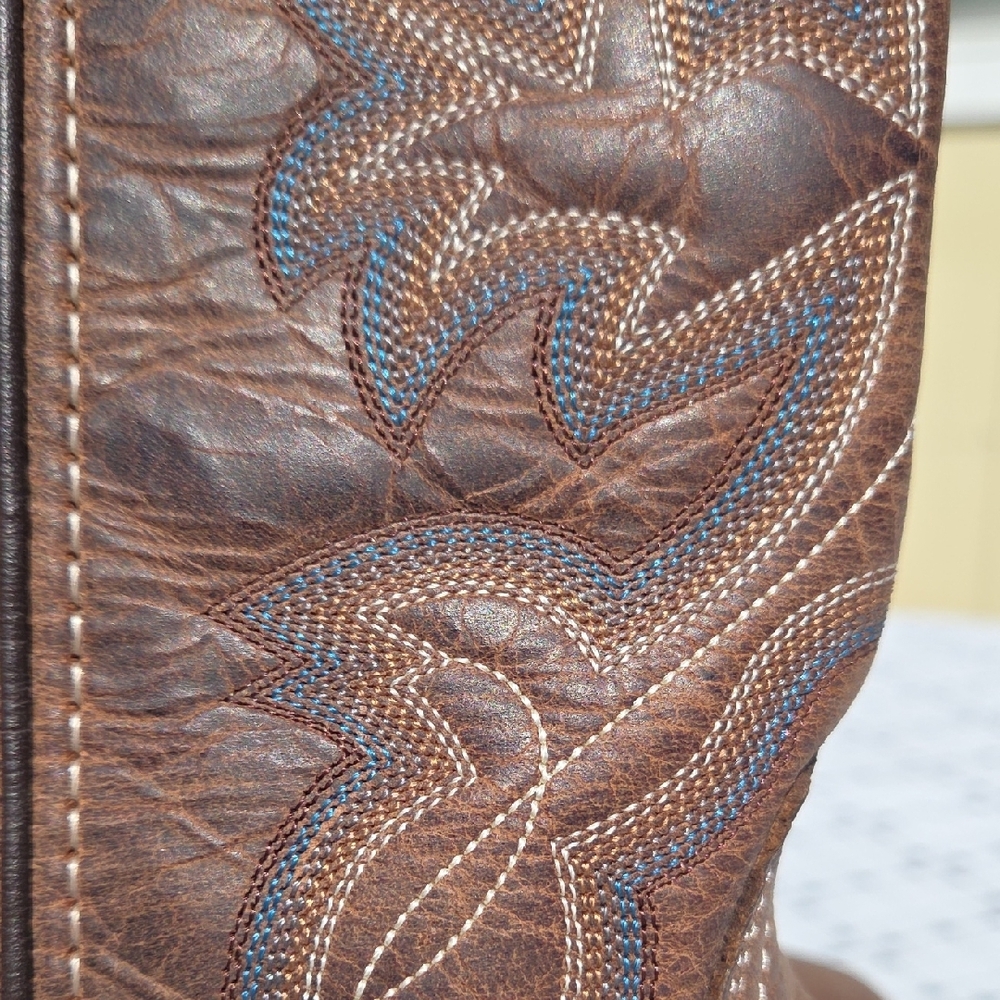 Double H Brown Western Boots - Picture 9 of 11